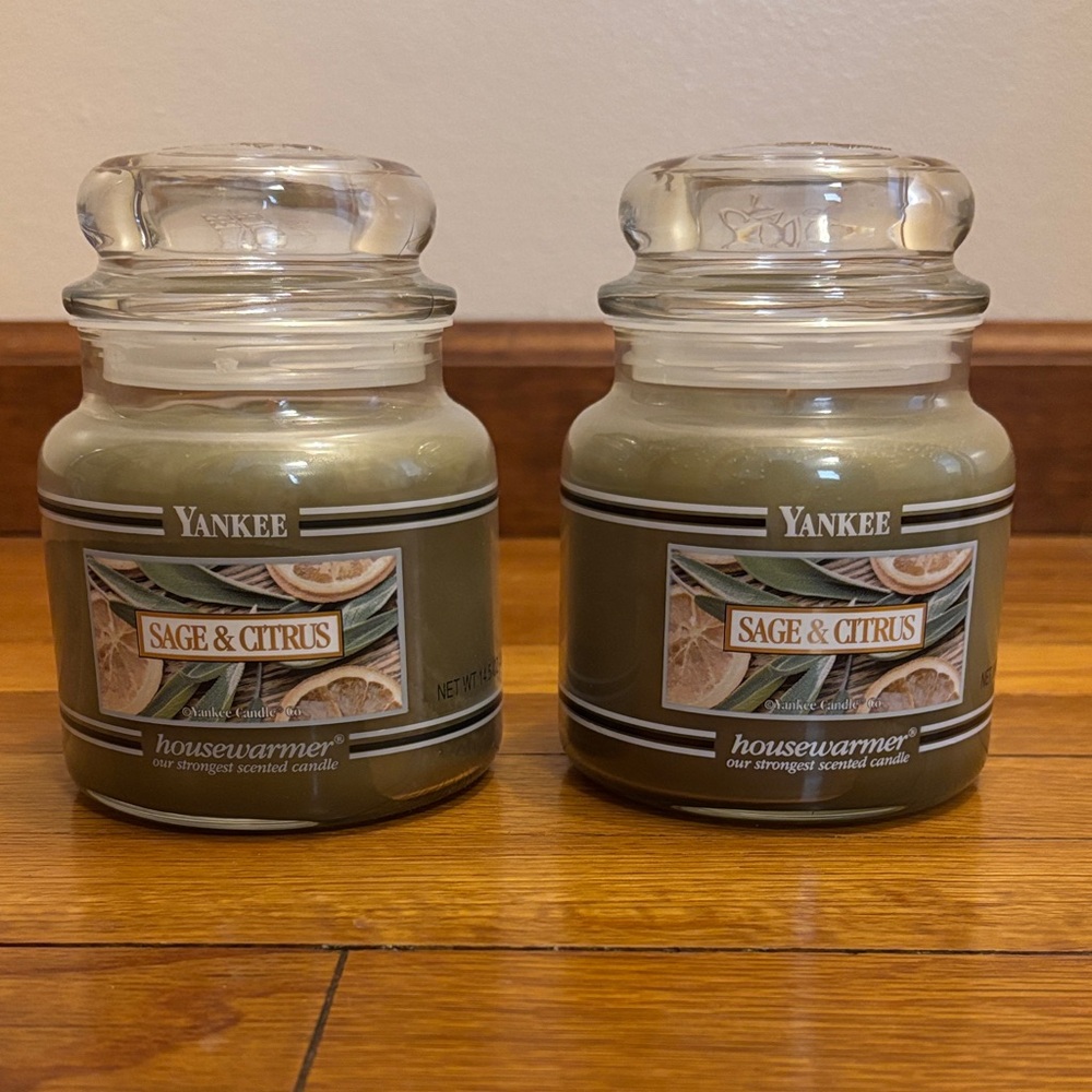 Yankee Candle Sage & Citrus - Bundle of 2 candles